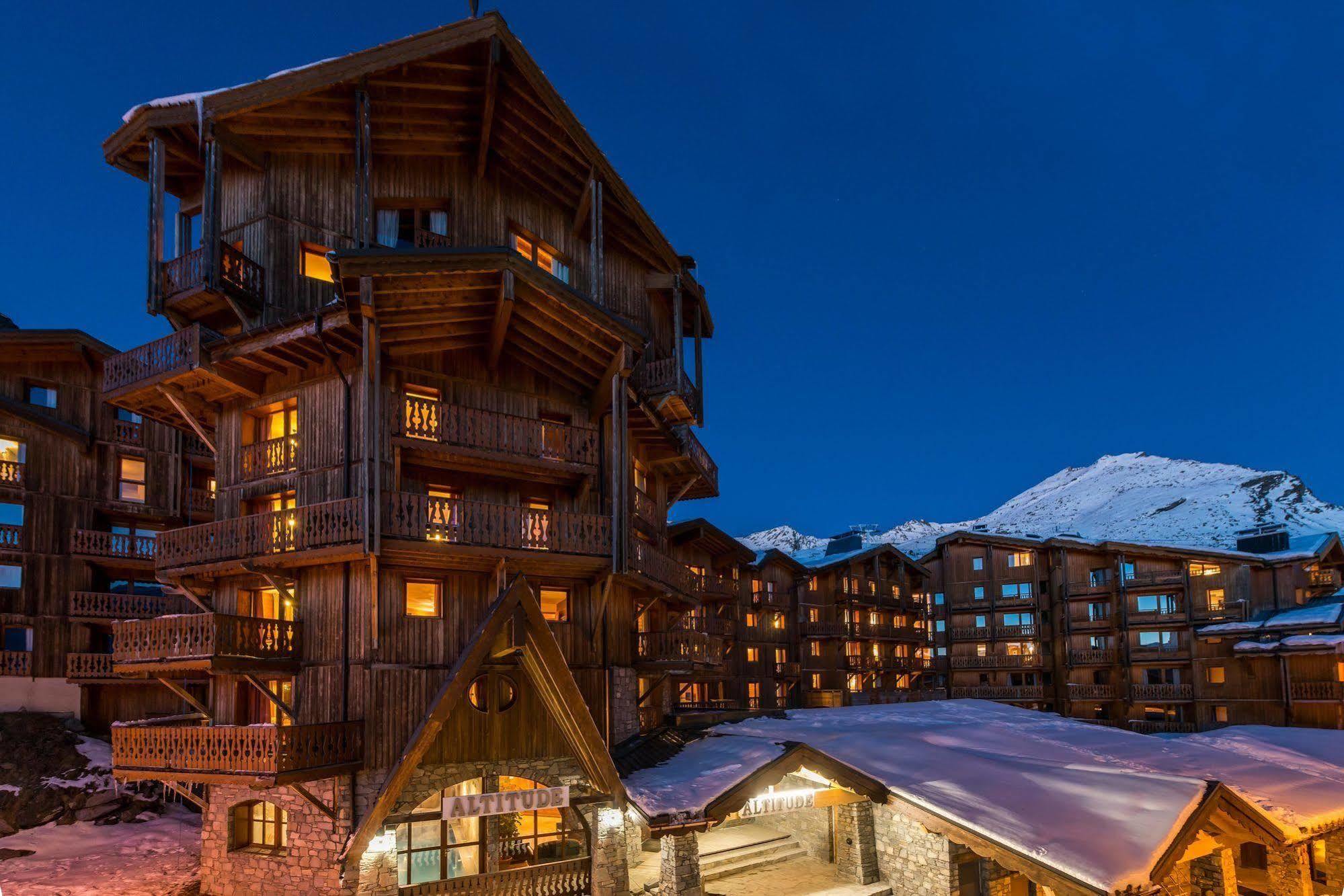 Chalet Altitude Val Thorens 아파트 호텔 외부 사진